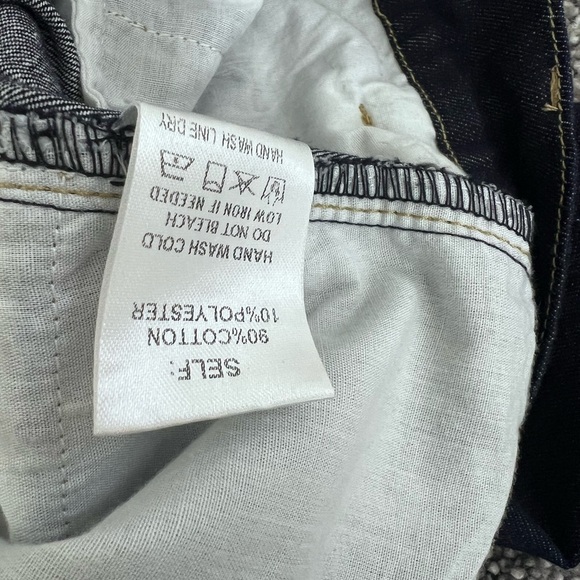 Bohme Dark Wash Light Weight High Rise Denim Shorts Inseam 7” Women’s Size 26 - Picture 3 of 9